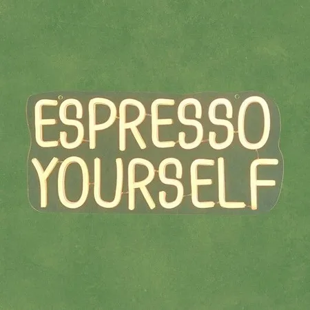 Neonlight LED Espresso Yourself