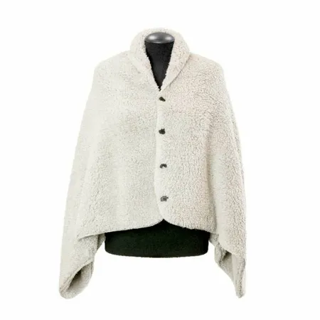Omslagplaid Nox - UNIQUE LIVING - Dove White