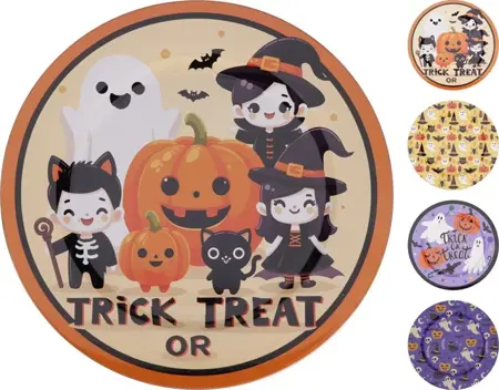 Onderbord Halloween 33cm (4 varianten)