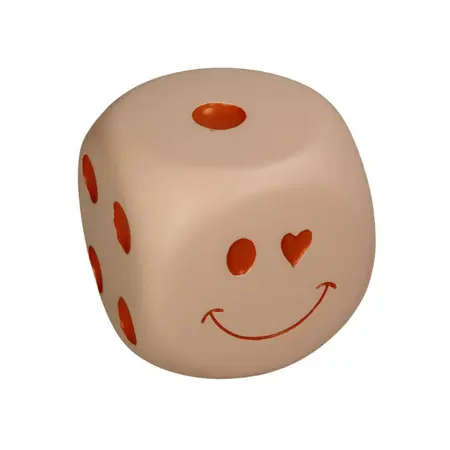 LED dobbelsteen Smiley – sfeervolle en speelse verlichting