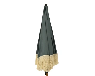 Outdoor Living Parasol 180 cm - Groen met Rozenprint - afbeelding 2