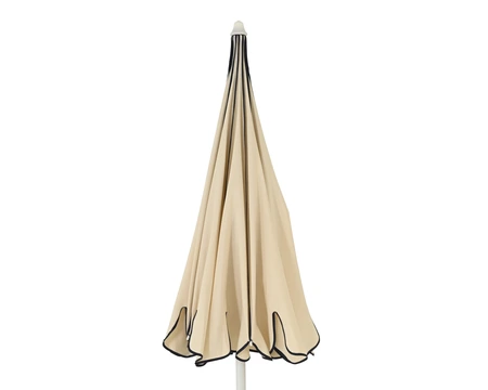 Outdoor Living Parasol Ø195cm Creme/Blauw - afbeelding 4