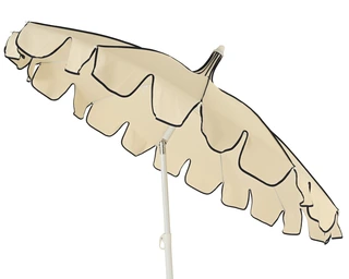 Outdoor Living Parasol Ø195cm Creme/Blauw - afbeelding 5