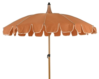 Outdoor Living Parasol Ø195cm Koraal - afbeelding 1