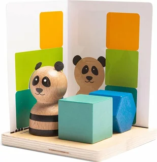 Pandas Puzzel - BS Toys - afbeelding 2