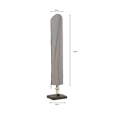 Parasol Beschermhoes - 250x55/60cm - Madison - afbeelding 1