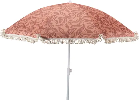 Variant 3: Zalmroze met licht bloem- en bladmotief