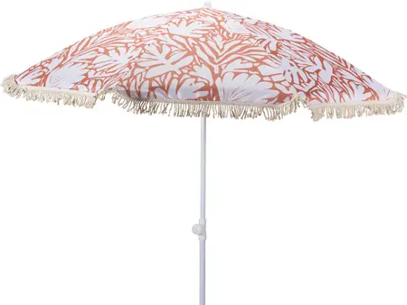 Variant 1: Lichtroze met witte bloemen- en bladmotieven