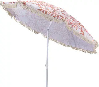 Variant 1: Lichtroze met witte bloemen- en bladmotieven