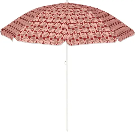 Mica Decorations Parasol Ø160xH180cm Bruin