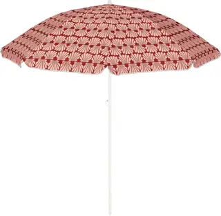 Mica Decorations Parasol Ø160xH180cm Bruin