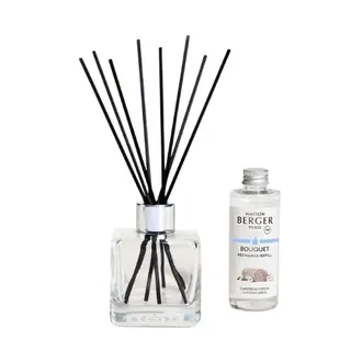 Maison Berger Paris Parfumverspreider Cube – Cotton Caress – 100 ml