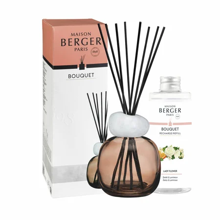 Parfumsticks Minéral Prune & Quartz Blanc - Lady Flower huisparfum - afbeelding 1