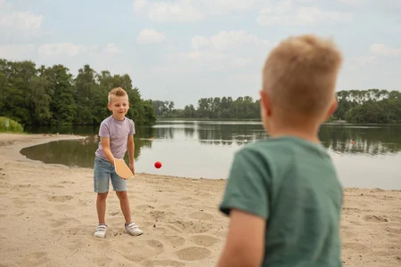 BS Toys Paddle Play – FSC Hout – Vang- en werpspeelgoed 4+