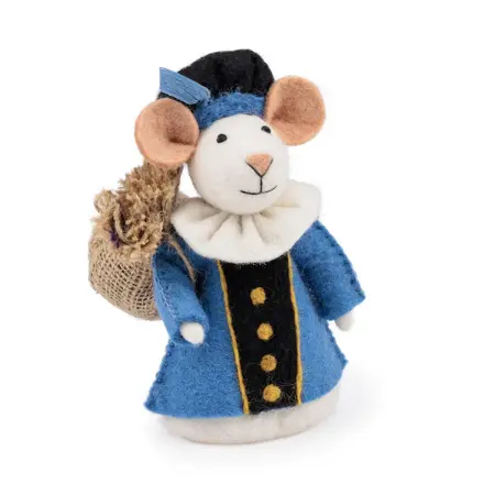 Pietermuis Blauw - Sjaal met Verhaal - afbeelding 1
