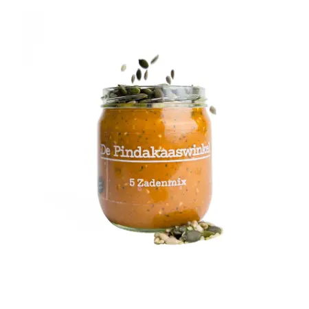 Pindakaas 5 Zadenmix - De Pindakaaswinkel