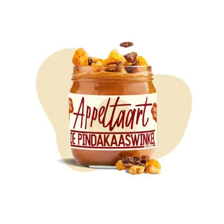 Pindakaas Appeltaart Jubileumsmaak - De Pindakaaswinkel