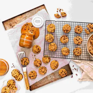 Pindakaas Chocolate Chip Cookie - De Pindakaaswinkel - afbeelding 2
