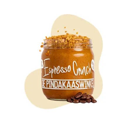 Pindakaas Espresso Crunch (limited) - De Pindakaaswinkel - afbeelding 1