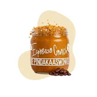 Pindakaas Espresso Crunch (limited) - De Pindakaaswinkel - afbeelding 1