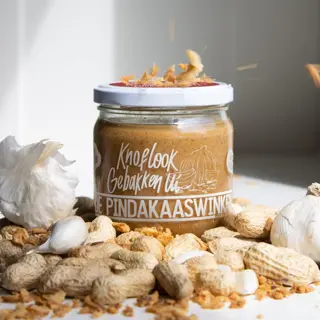 Pindakaas Knoflook Gebakken Ui - De Pindakaaswinkel - afbeelding 2