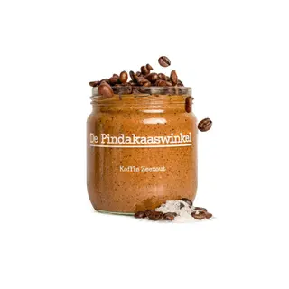 Pindakaas Koffie Zeezout - De Pindakaaswinkel