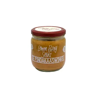 Pindakaas Lemon Poppy Seeds (limited) - De Pindakaaswinkel