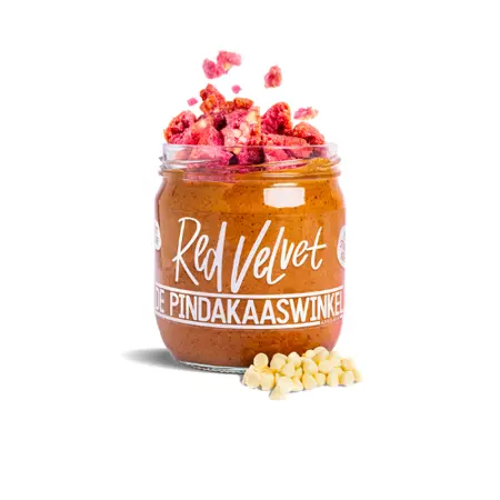 Pindakaas Red Velvet (limited) - De Pindakaaswinkel