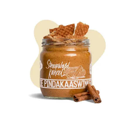 Pindakaas Stroopwafel Kaneel - De Pindakaaswinkel