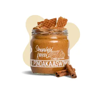 Pindakaas Stroopwafel Kaneel - De Pindakaaswinkel