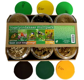Pindakaas Vogel Multipack 6x350g - afbeelding 2