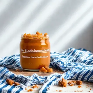 Zeeuwse Boterbabbelaar Pindakaas – 420 ml – De Pindakaaswinkel – Limited Edition