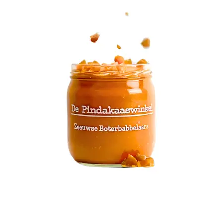 Zeeuwse Boterbabbelaar Pindakaas – 420 ml – De Pindakaaswinkel – Limited Edition