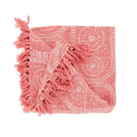 Plaid Bruni 125x150cm flamingo pink