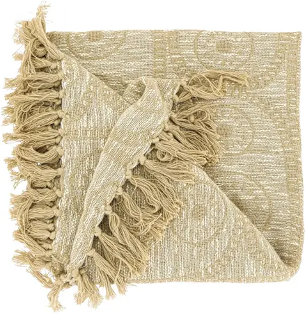 Plaid Bruni 150x125cm Zand