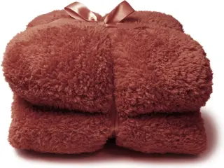 Plaid Teddy 150x200cm - Unique Living - Marsala