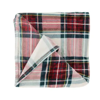 Plaid Torsten 200x150cm Geruit Creme