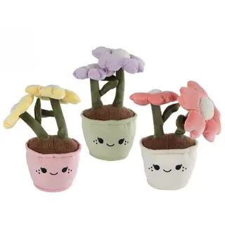 Plantbloem Pluche XL 45cm - diverse varianten
