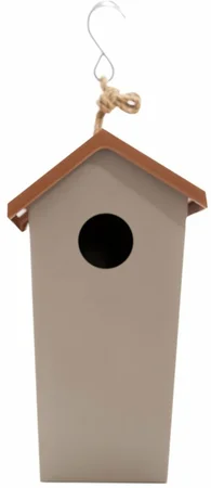 Point Virgule Vogelhuisje Bamboevezel Taupe Terracotta