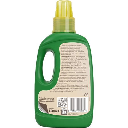 Pokon Bio Groene Planten Voeding 500ml - afbeelding 2