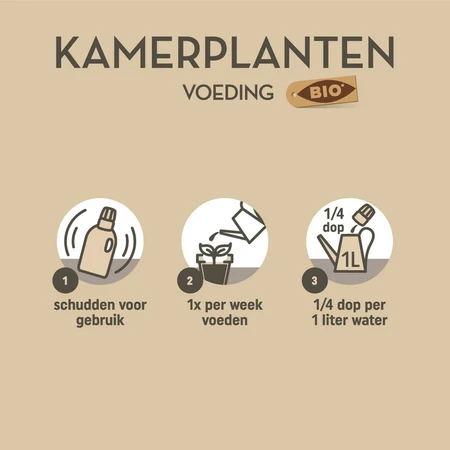 Pokon Bio Kamerplanten Voeding 500ml - afbeelding 2