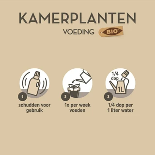 Pokon Bio Kamerplanten Voeding 500ml - afbeelding 2