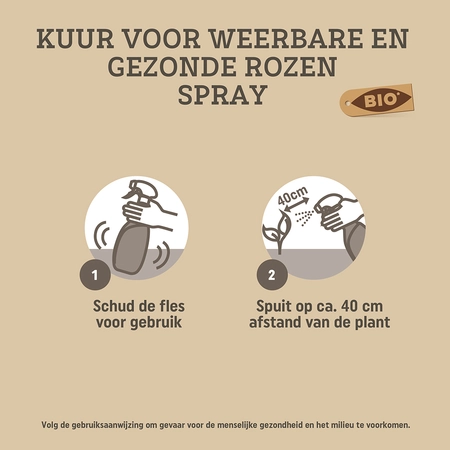 Pokon Bio Kuur Voor Weerbare en Gezonde Rozen Spray 750ml - afbeelding 3