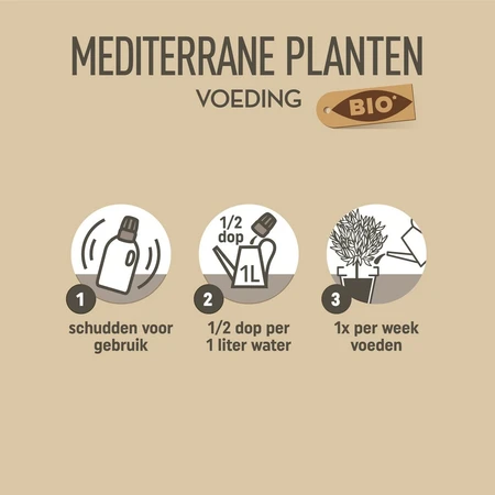 Pokon Bio Mediterrane Planten Voeding 500ml - afbeelding 4