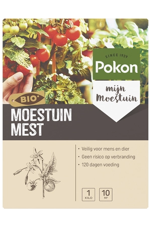 Pokon Bio Moestuin Mest – 100% natuurlijke meststof