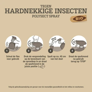 Pokon Bio Tegen Hardnekkige Insecten Polysect Spray 800ml - afbeelding 3