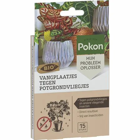 Pokon Bio Vangplaatjes tegen Potgrondvliegjes 15stuks - afbeelding 1