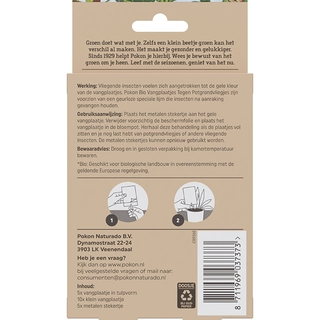 Pokon Bio Vangplaatjes tegen Rouwvliegjes 15stuks - afbeelding 2