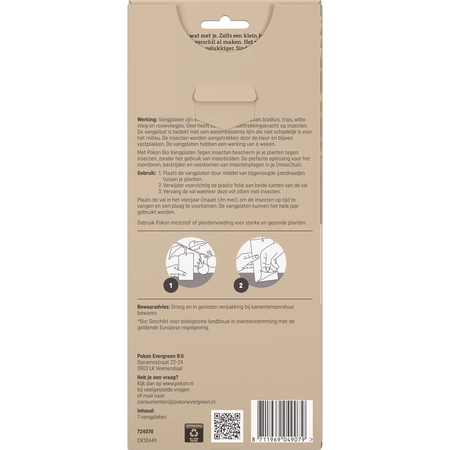 Pokon Bio Vangplaten Tegen Insecten - afbeelding 2