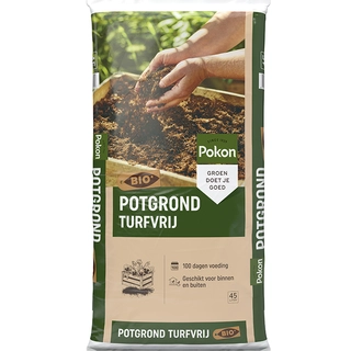 Pokon Potgrond Bio Turfvrij 45L - afbeelding 1